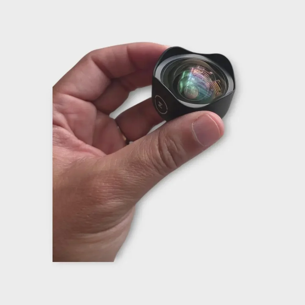 Moment M Series 18mm Wide Lens Smartphone Camera Black Mobile Photography